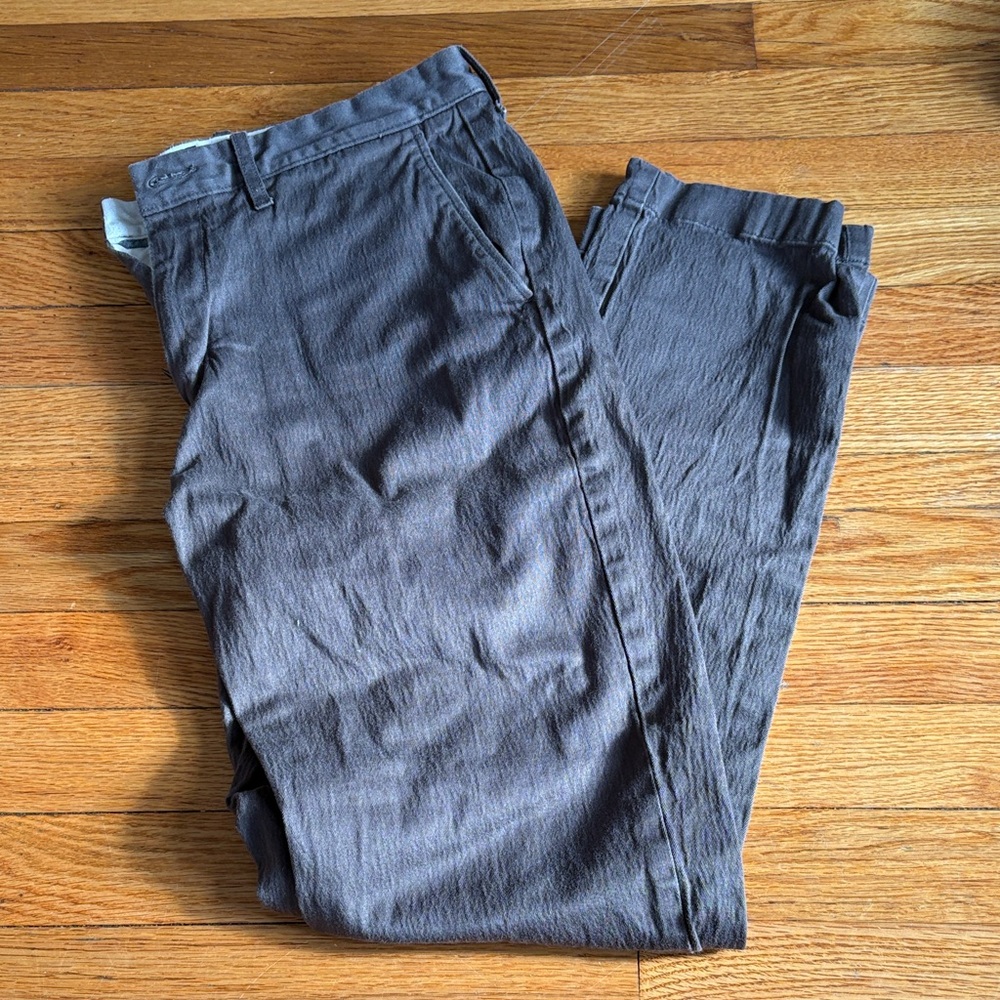 J. Crew Men's Charcoal Chinos